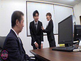 エロ尻で悩殺し囁き淫語でトロかして骨抜きに…愛妻家上司を意のままに肉バイブ化して搾精！悪女すぎる新人ＯＬ 百永さりな　サンプル画像18